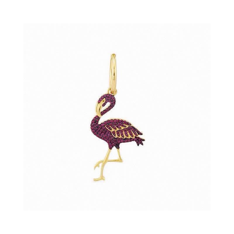 APM Monaco Earrings - Flamingo Design